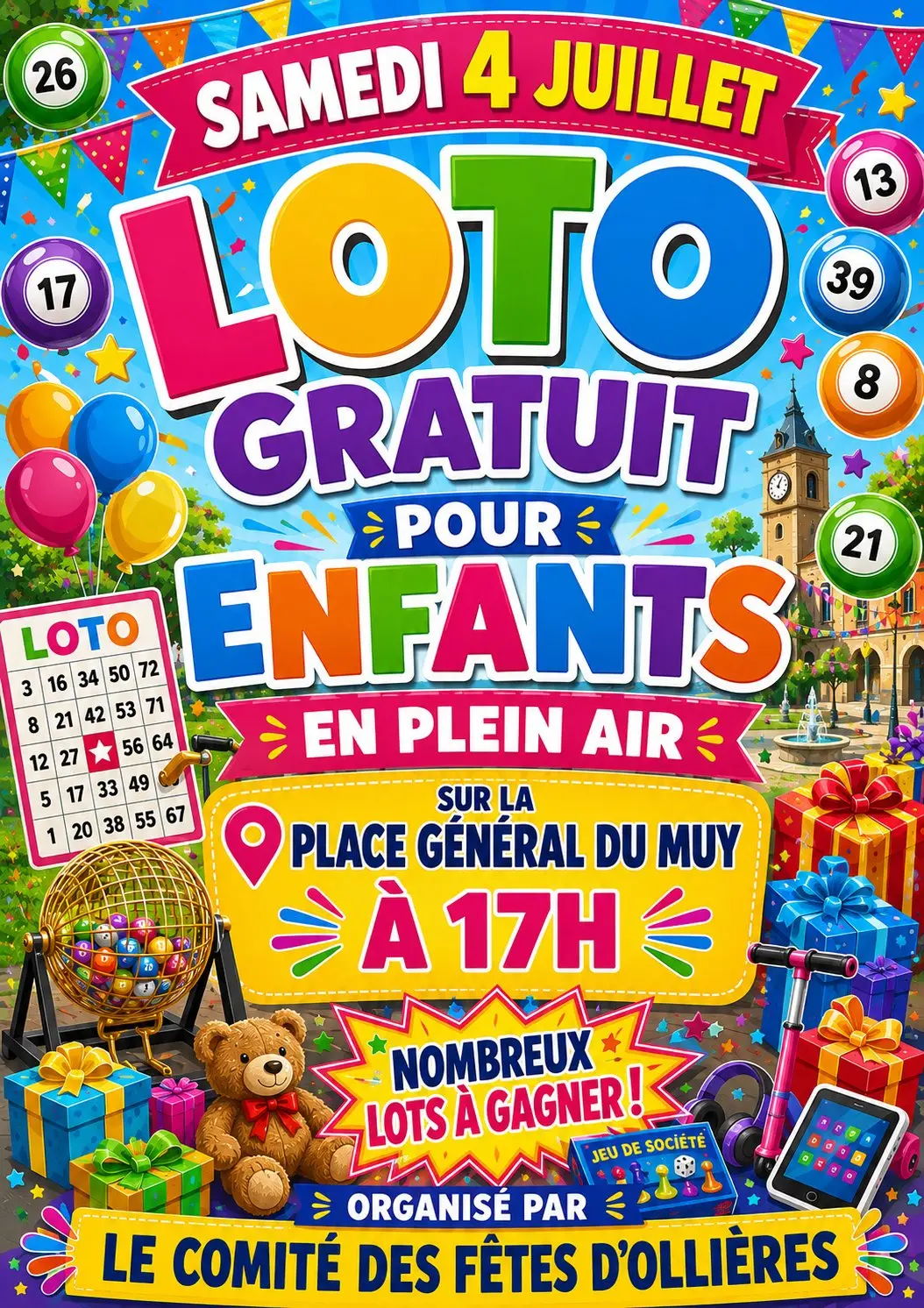Loto en plein air