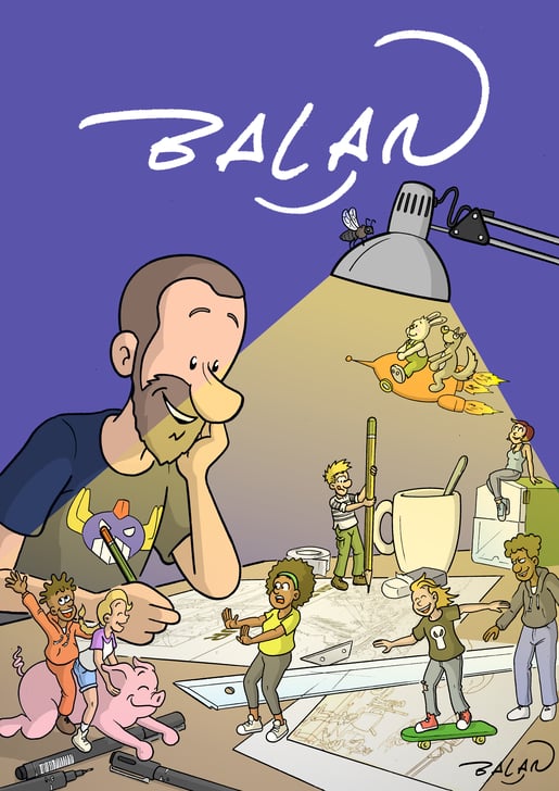 Exposition – L’univers de Jean Christophe Balan, auteur de Bande dessinée