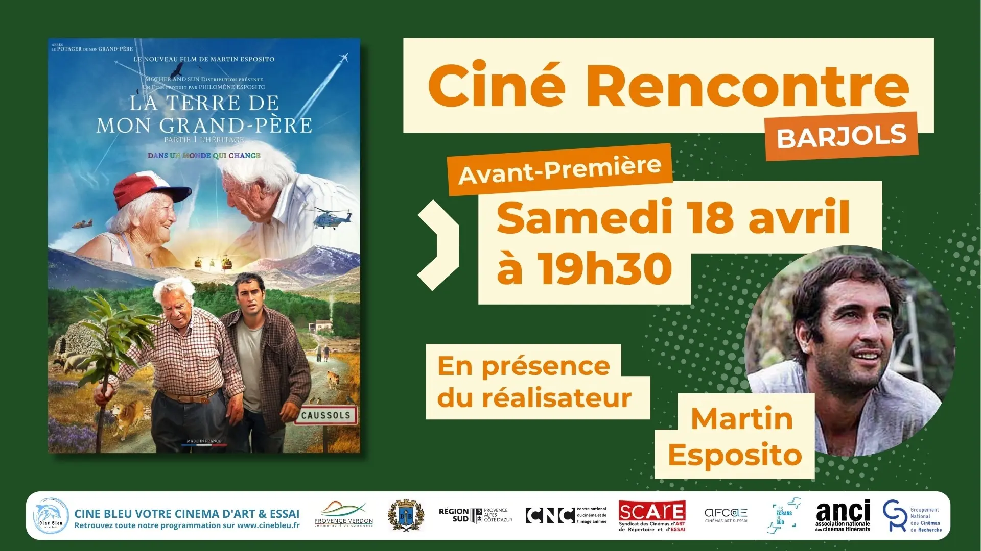 Ciné rencontre : La terre de mon grand-père (Partie 1 : L'héritage)