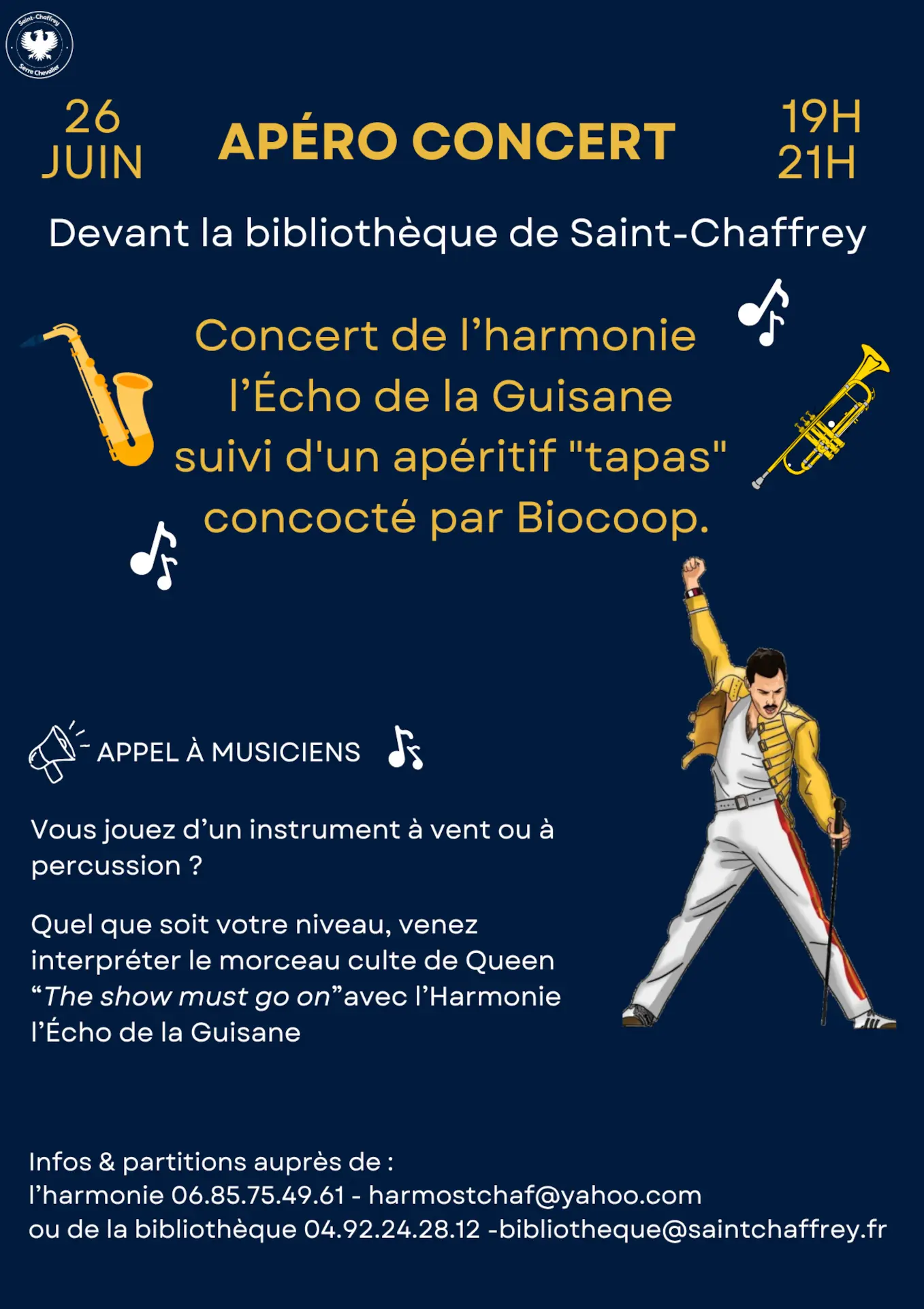 Apéro Concert à la bibliothèque