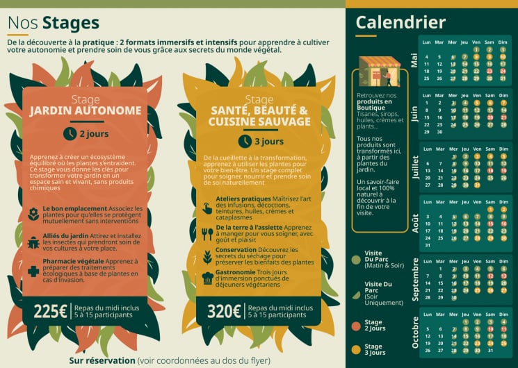 Deux jours de stage : Jardin autonome