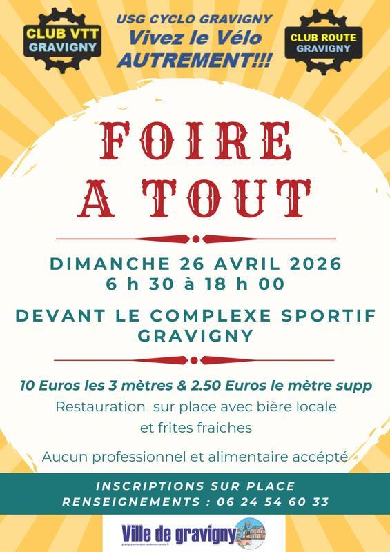 Foire à tout de l'usg cyclos