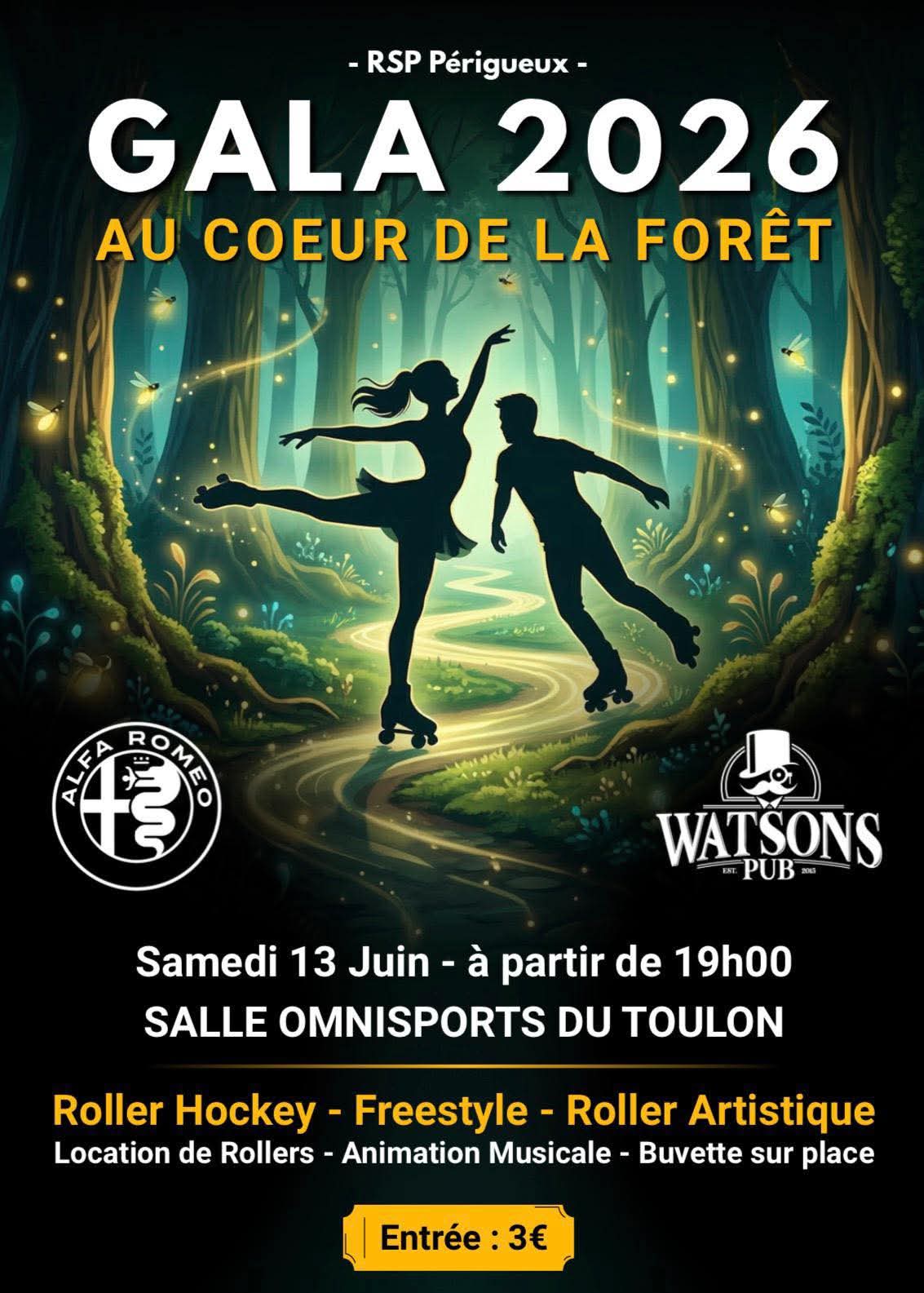 Gala "Au cœur de la forêt" - Roller Sport Périgueux