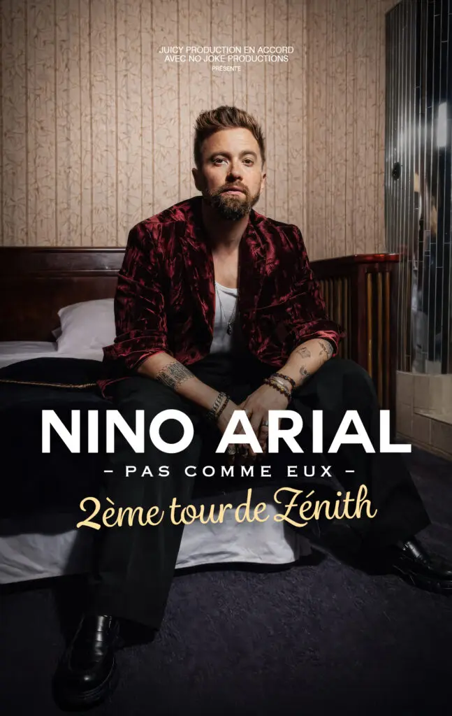 Spectacle - Nino Arial "Pas comme eux" (2e tour de Zénith)