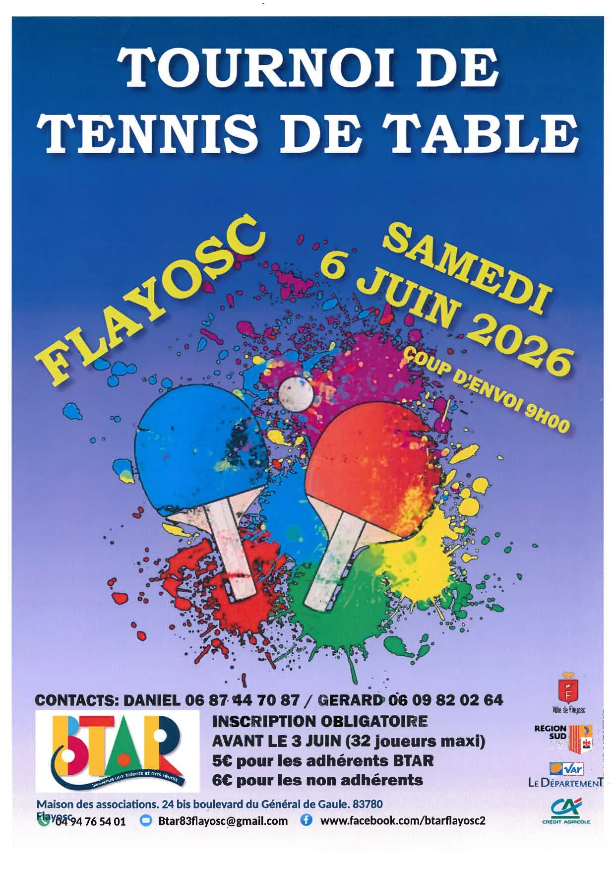 Tournoi de tennis de table
