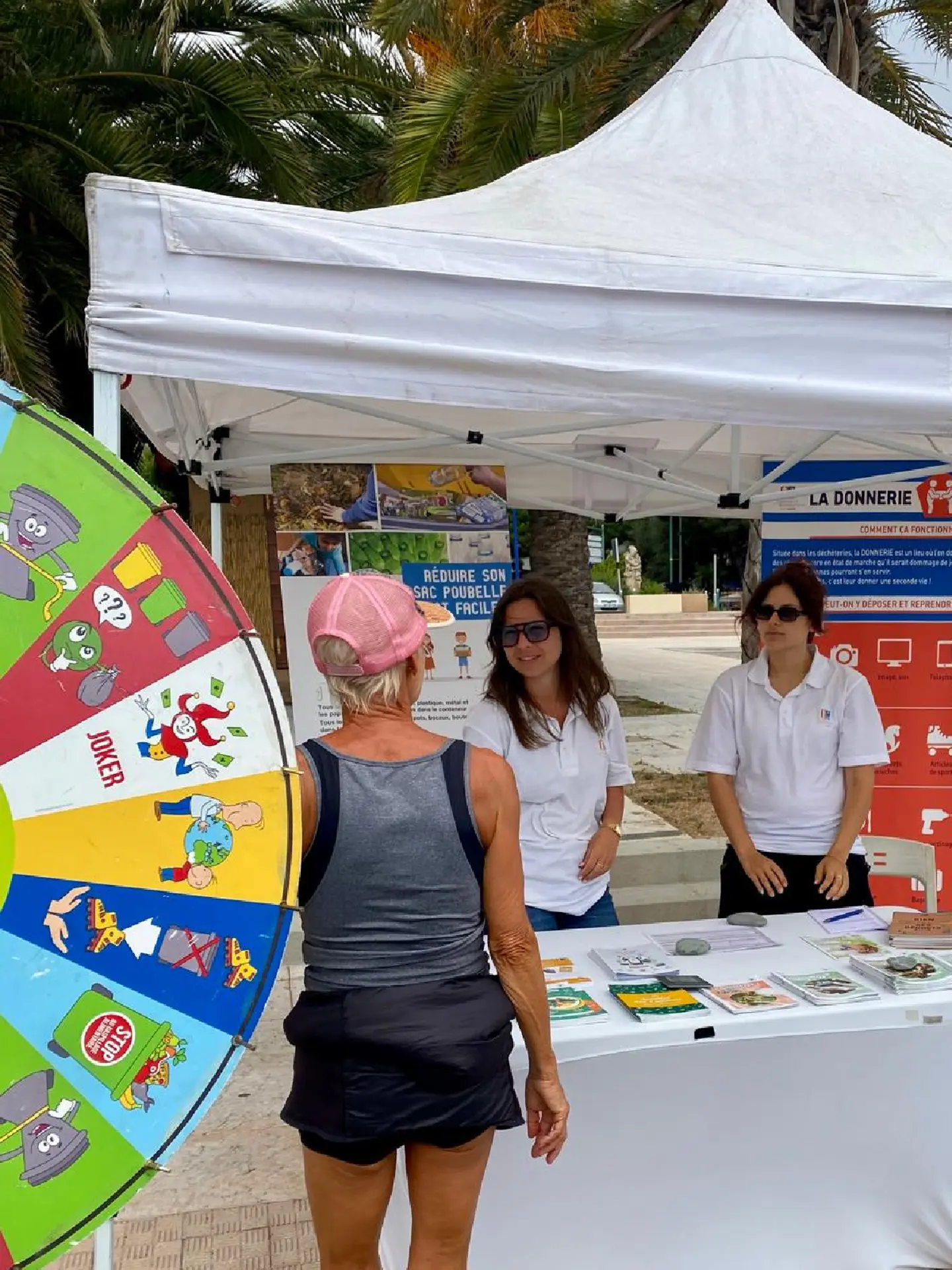 Tri et recyclage : des stands estivaux Prévention et Gestion des déchets