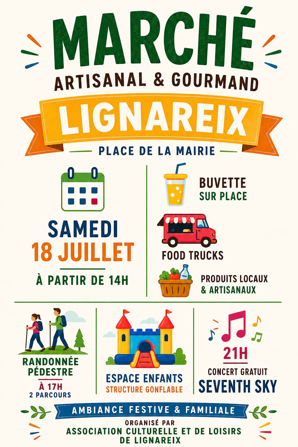 Marché artisanal et gourmand