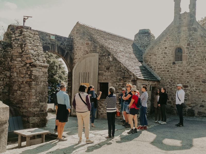 visite commentée : histoire du manoir du Tourp