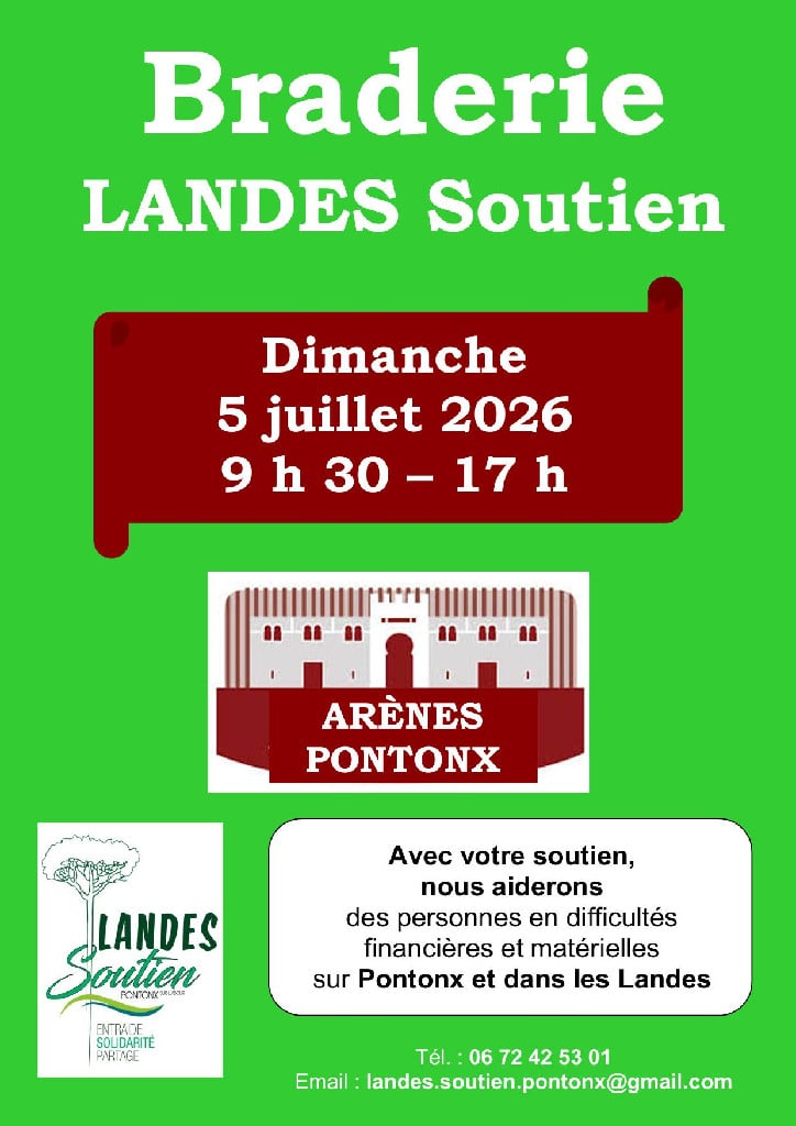 Braderie de Landes Soutien