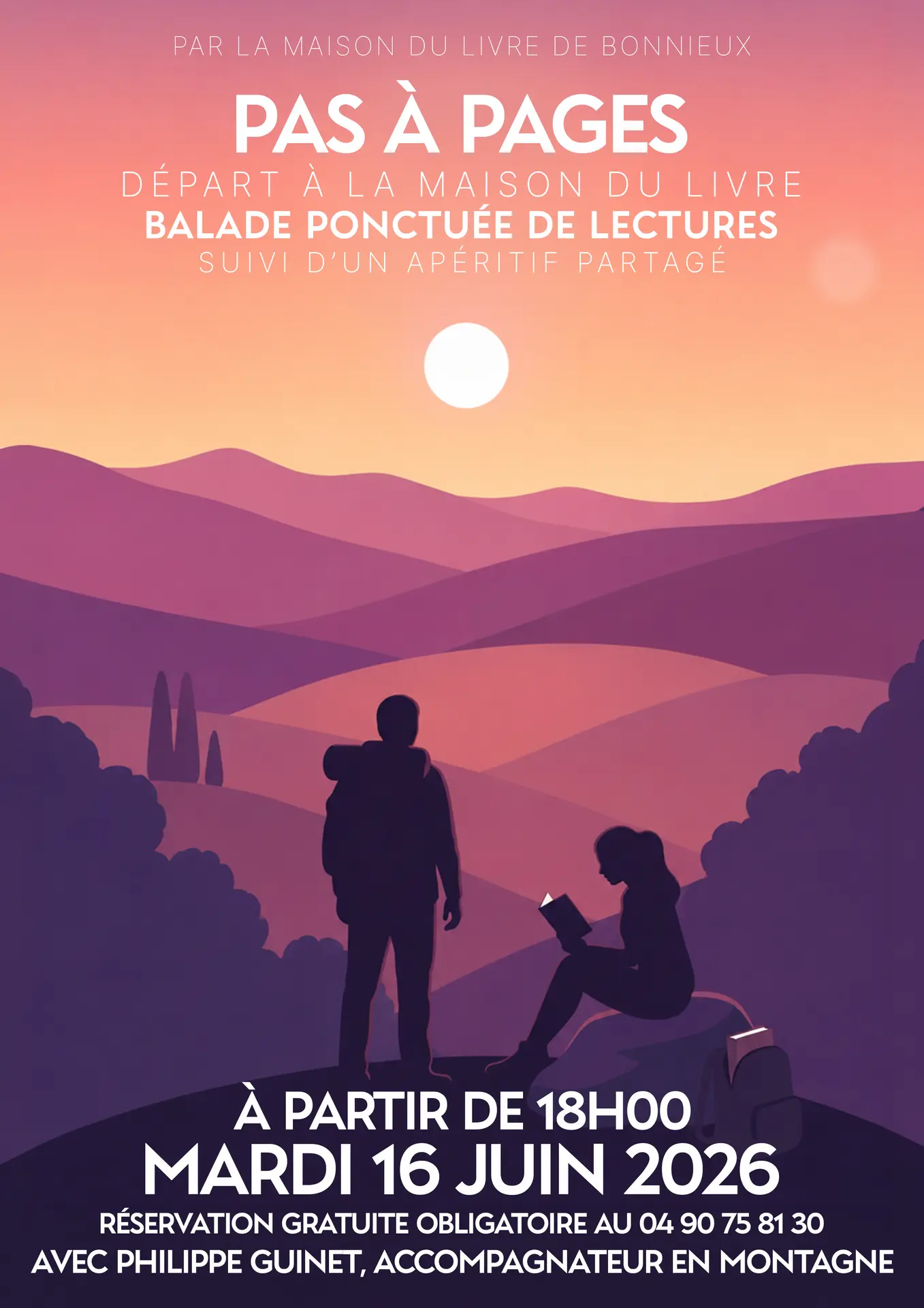 Pas à Pages - Balade ponctuée de Lecture
