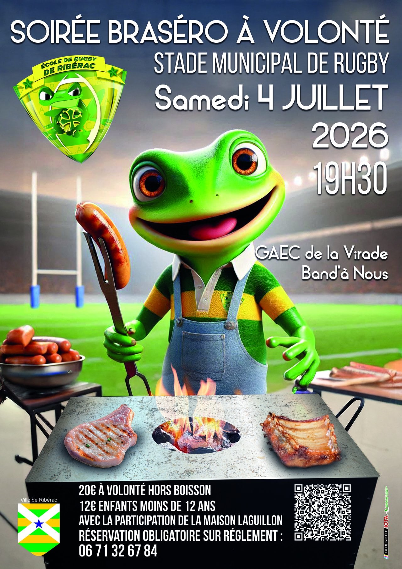 Soirée Brasero à volonté