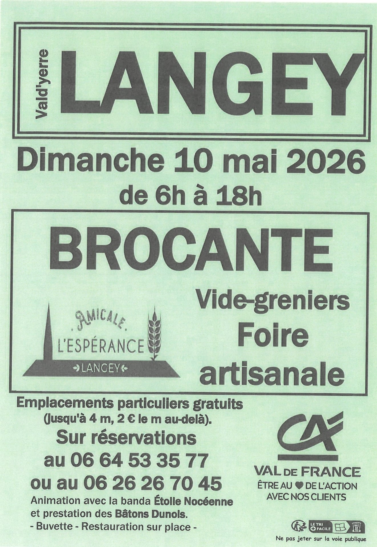 Brocante, Vide-Greniers et Foire Artisanale
