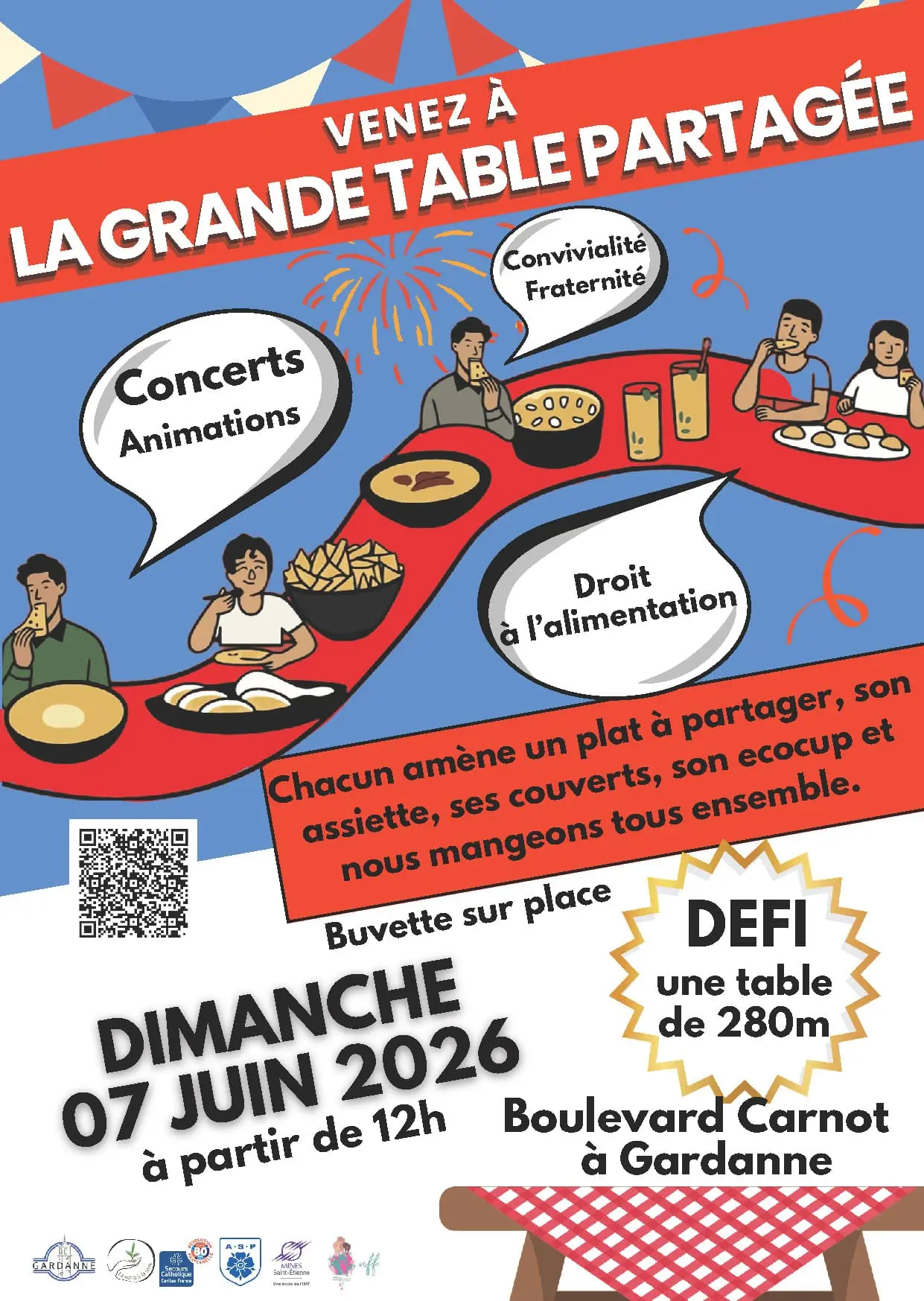 La grande table partagée