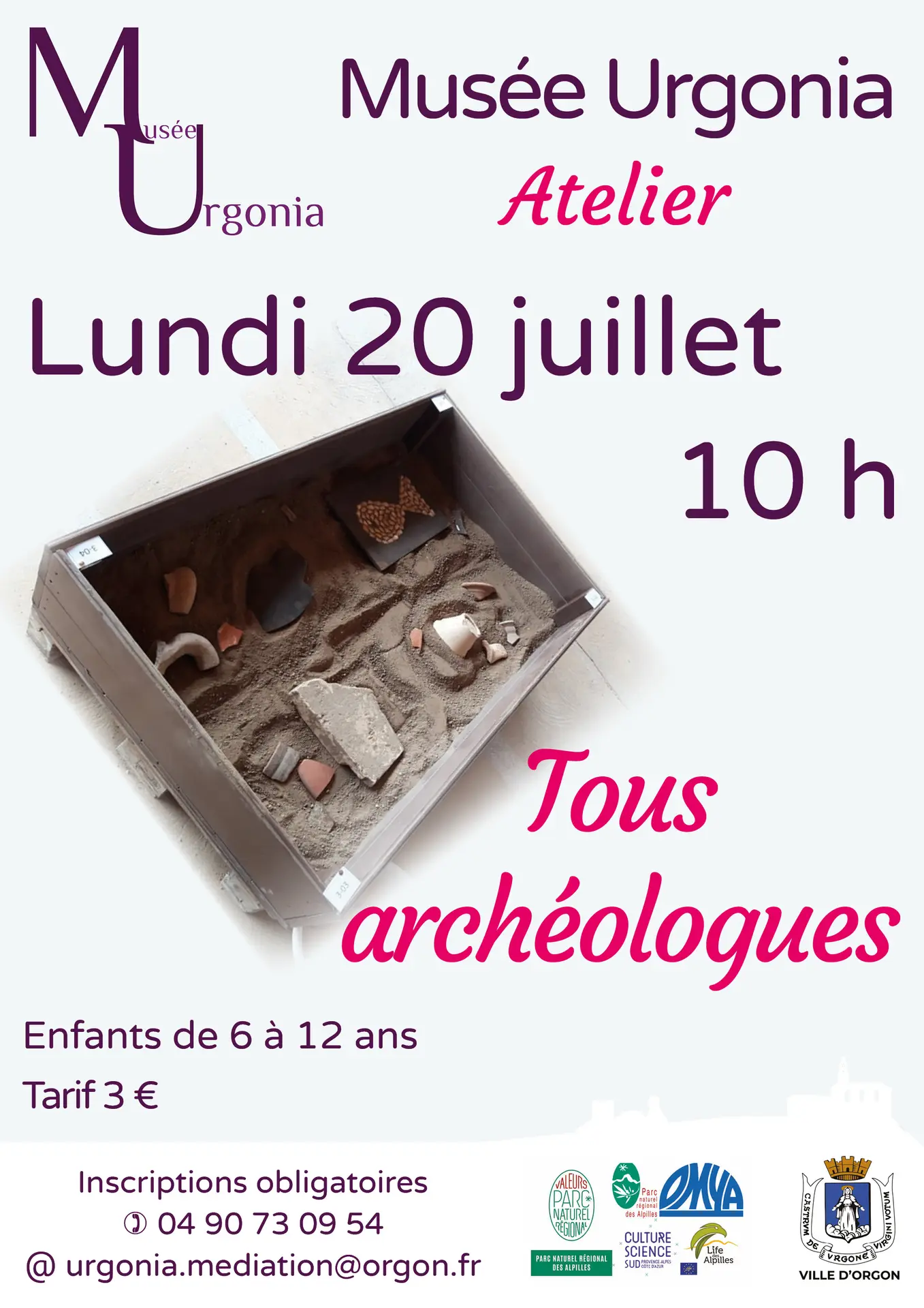 Atelier "Tous archéologues"