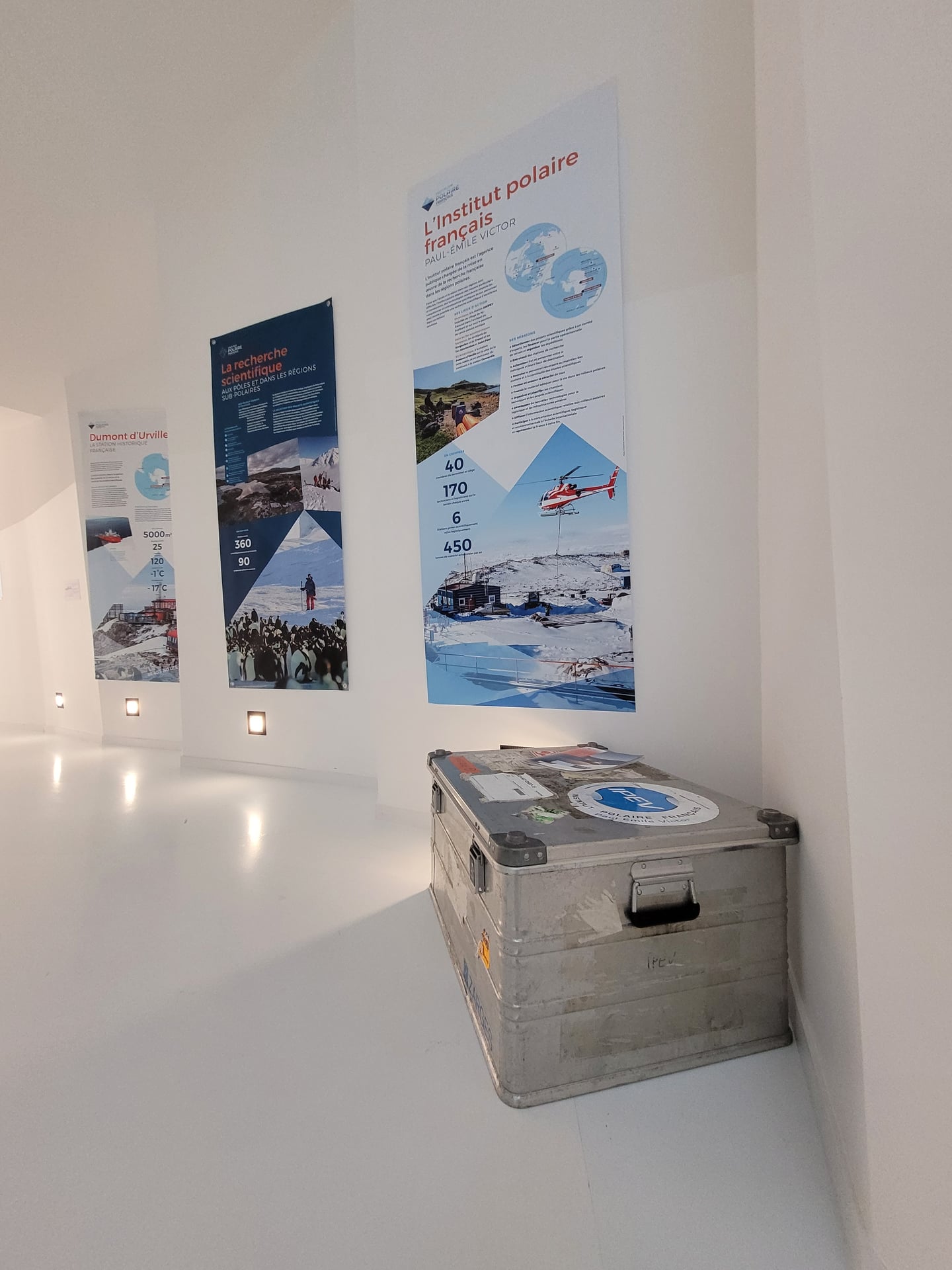 Exposition temporaire "L'Institut polaire français Paul-Émile Victor"