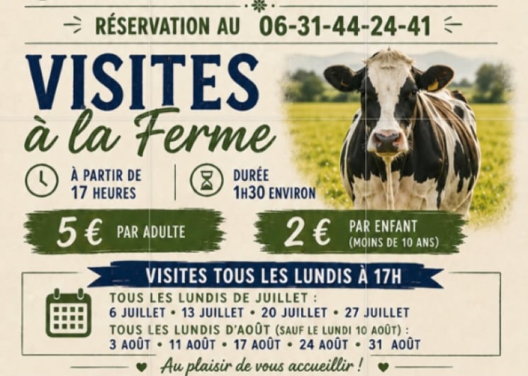 Visite de la ferme au Clair de la Brune à Lauzerte