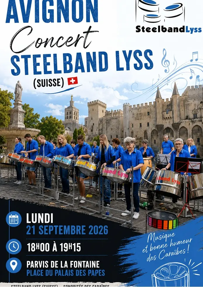 Steelband Lyss en concert