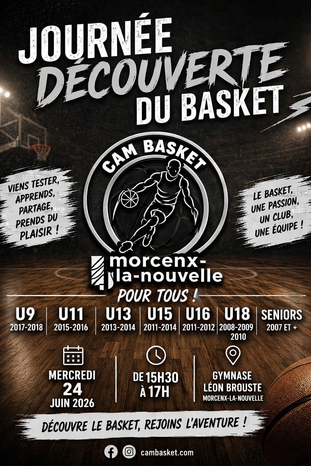 Journée découverte du basket