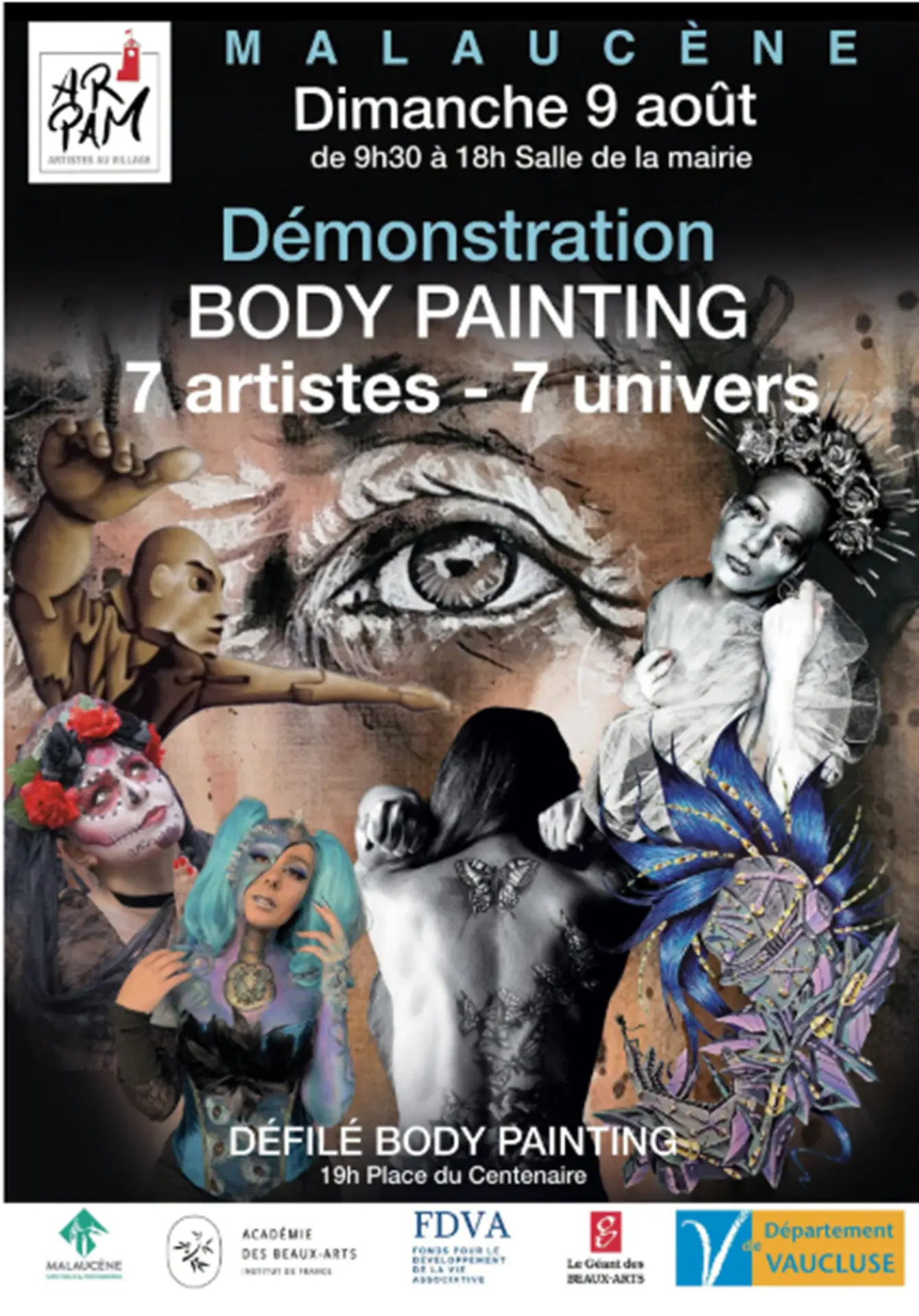Démonstration Body Painting