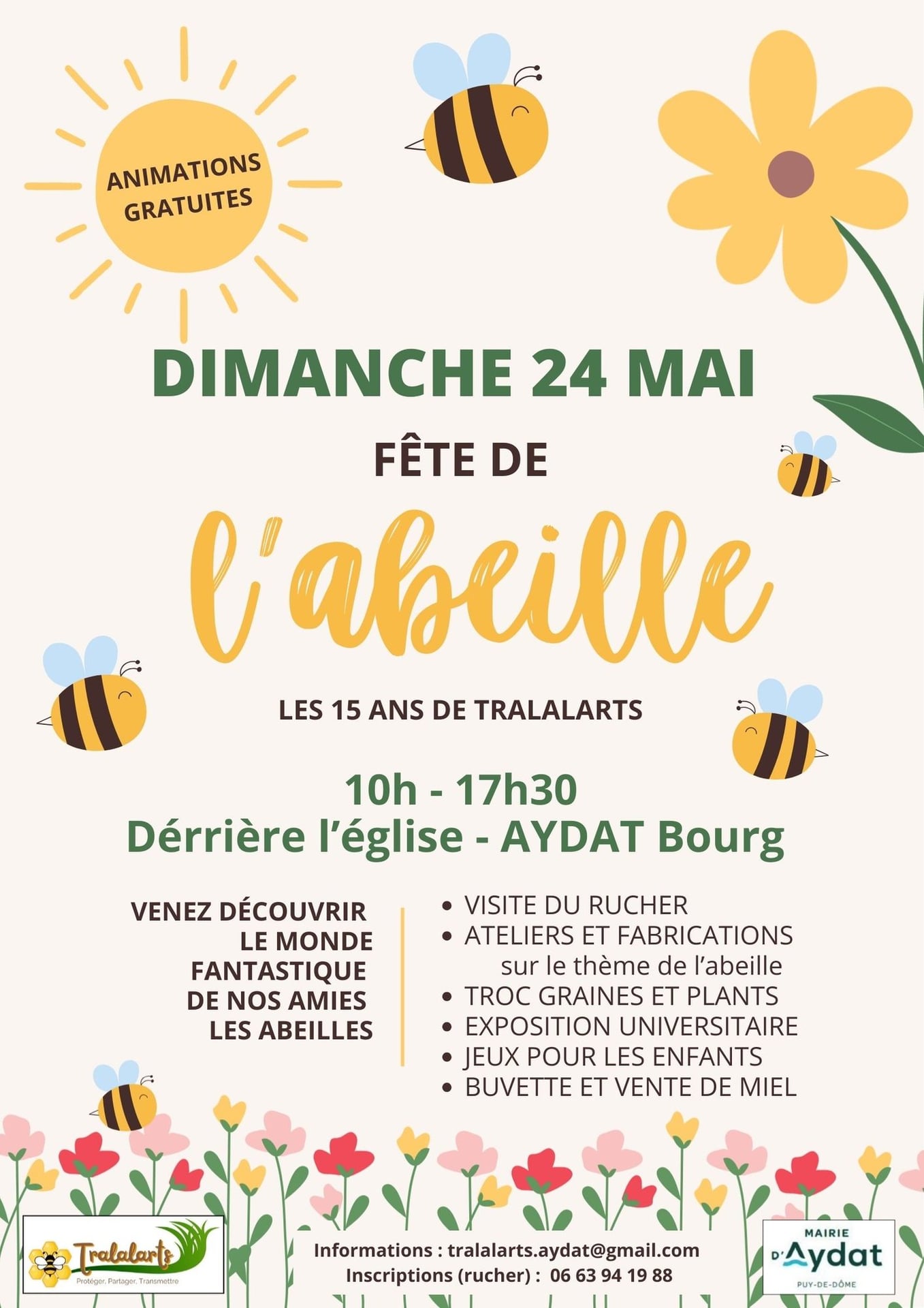 Fête de l'abeille - Les 15 ans de Tralalarts