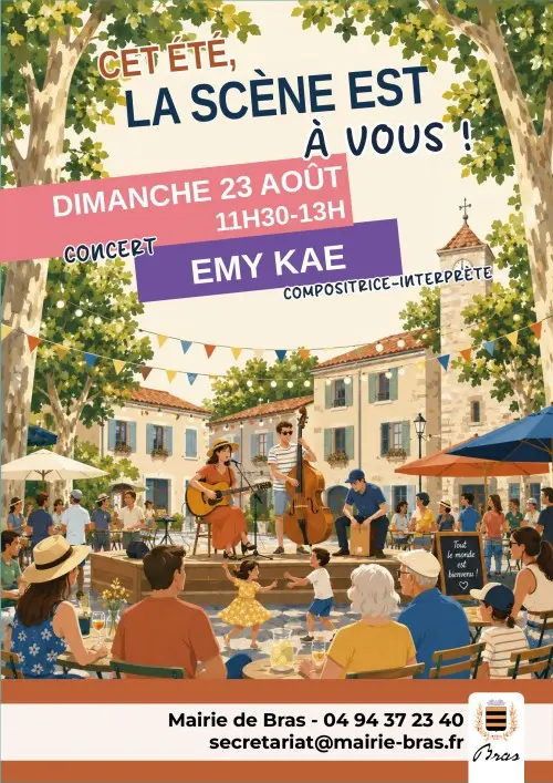 Concert : La scène est à vous - Emy Kae