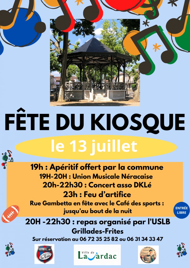 Fête du kiosque à Lavardac