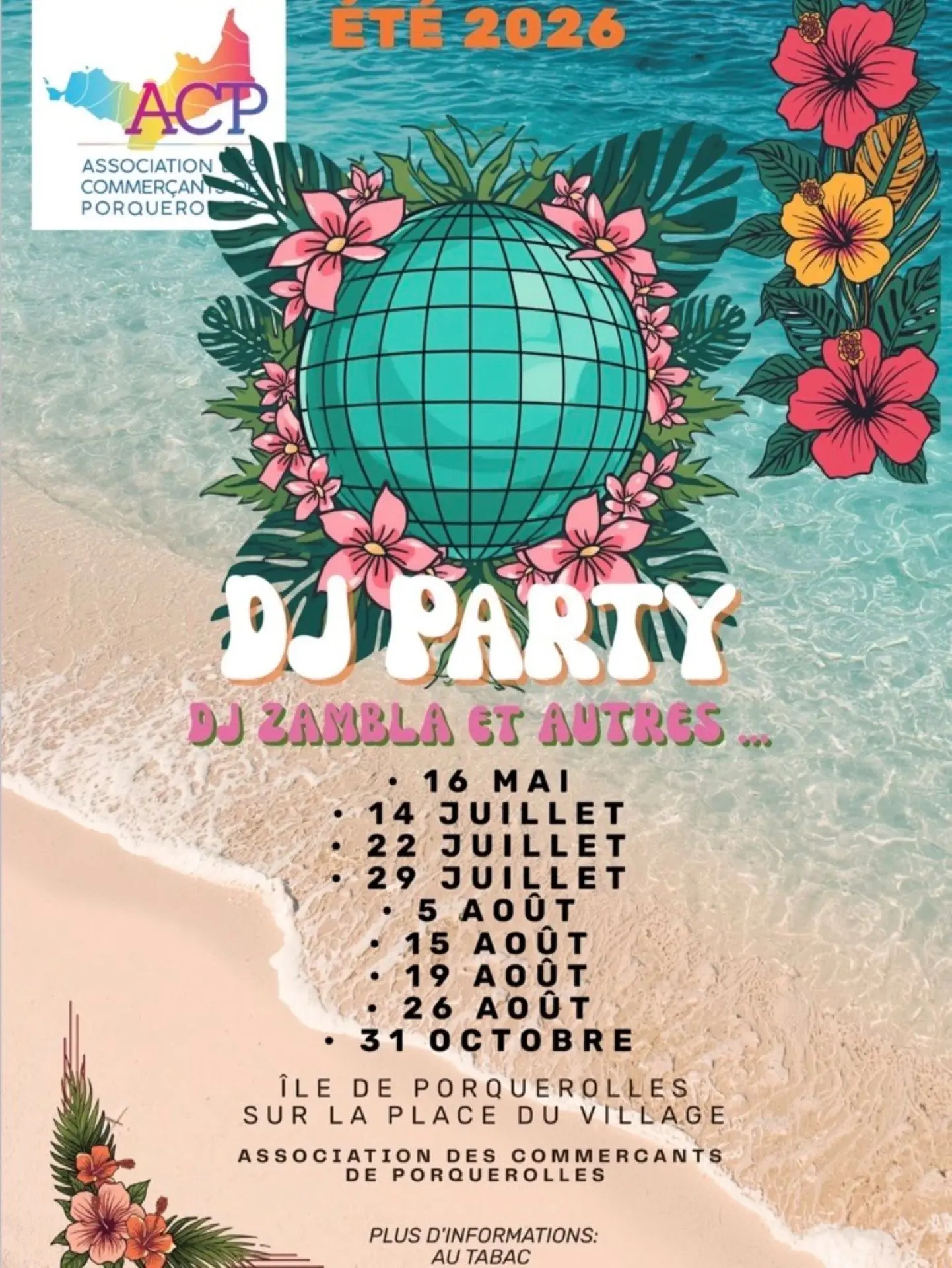 Bal du 14 juillet à Porquerolles