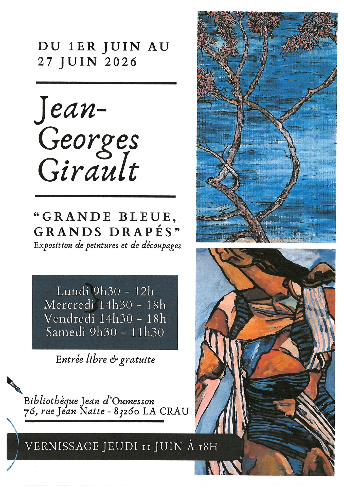 Exposition de Jean-Georges Girault
