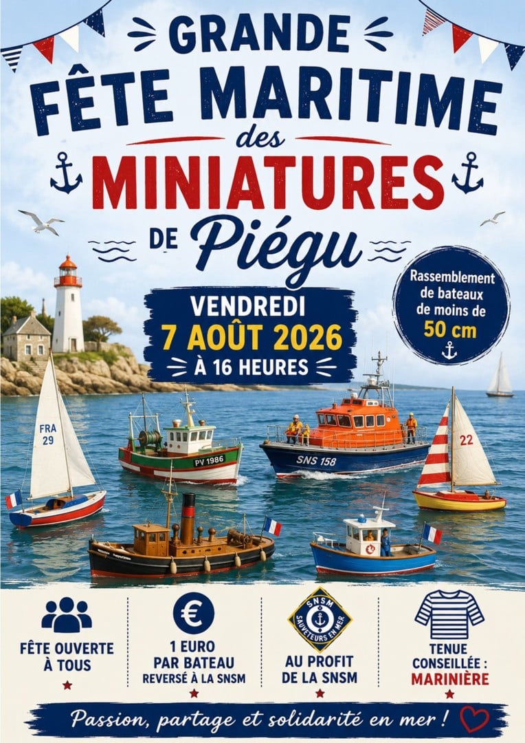Grande fête maritime des miniatures de Piégu