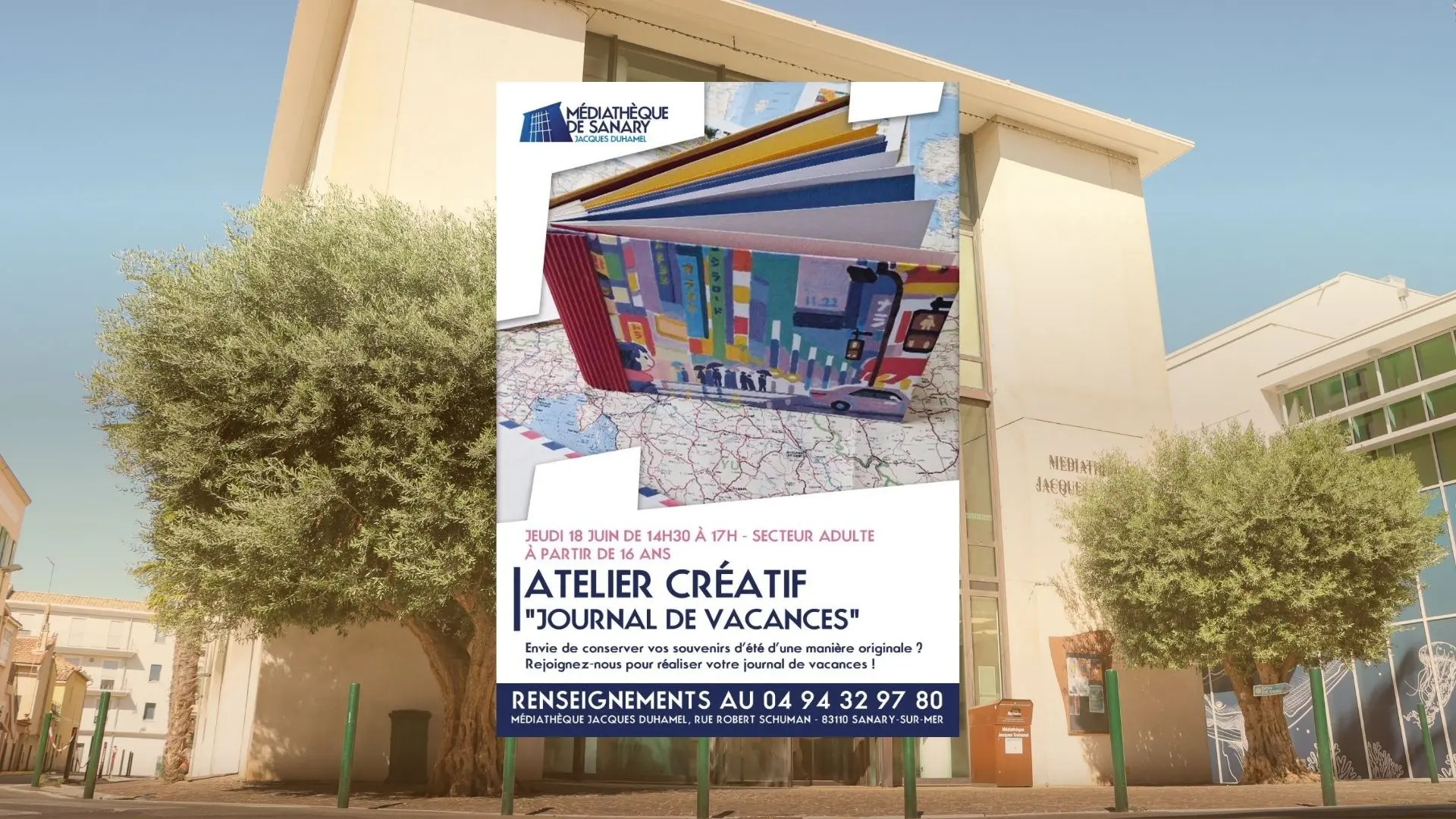Atelier créatif : "Journal de vacances"