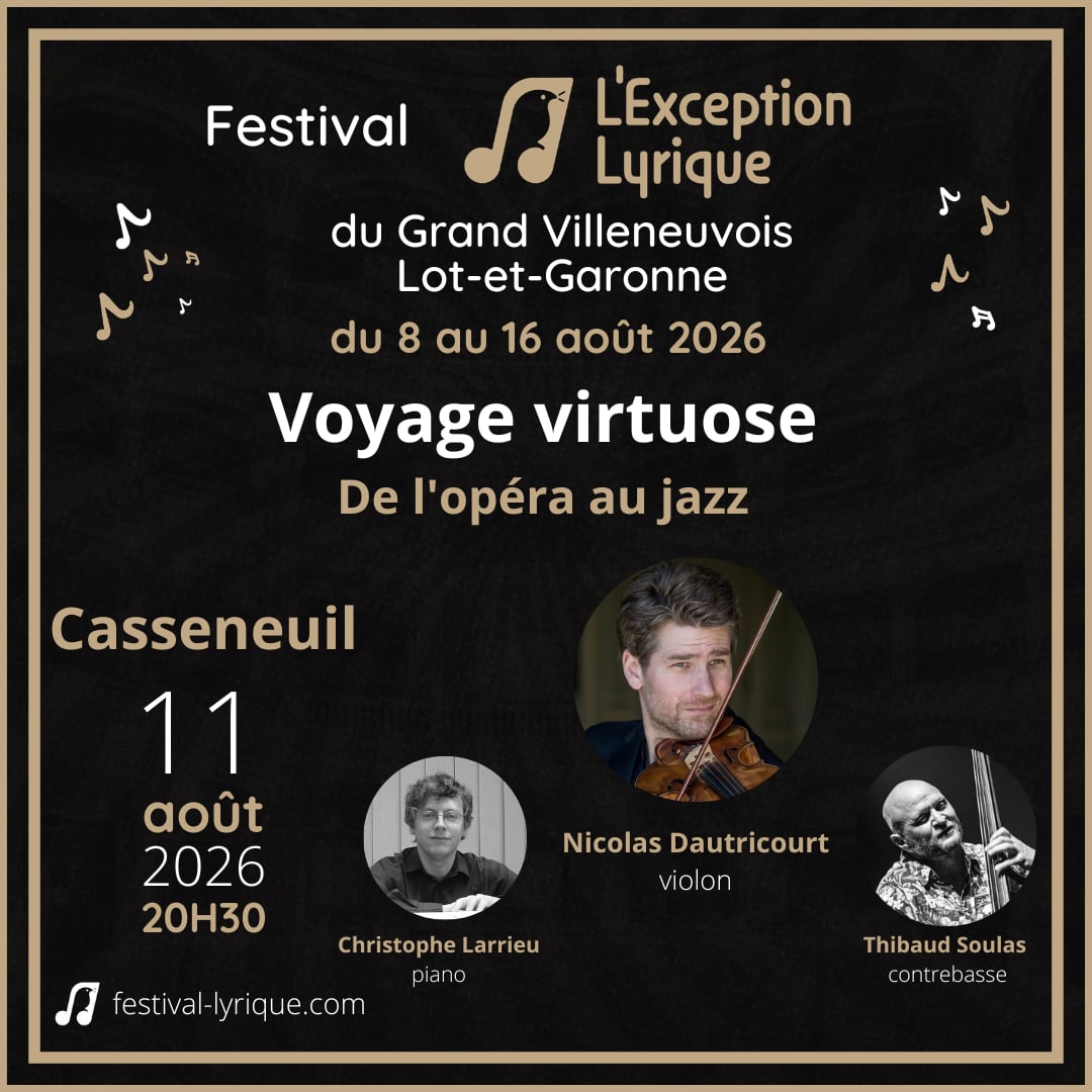 Festival Lyrique - Voyage Virtuose 2026