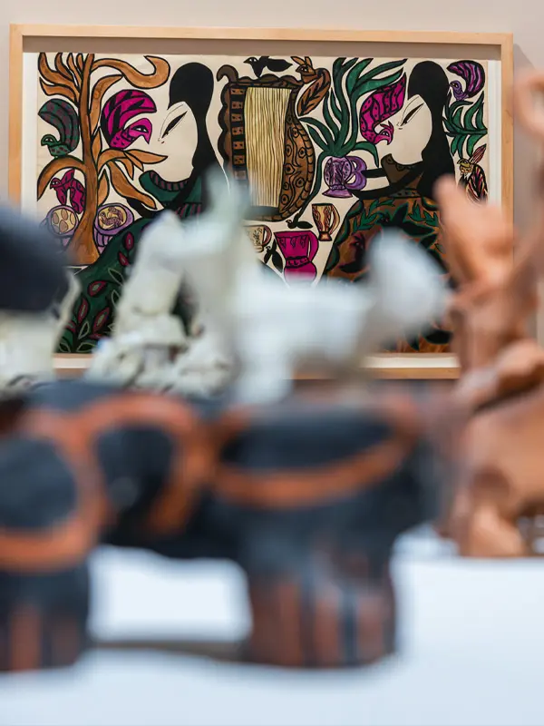 Visite-Atelier en famille "La dame à l'oiseau"