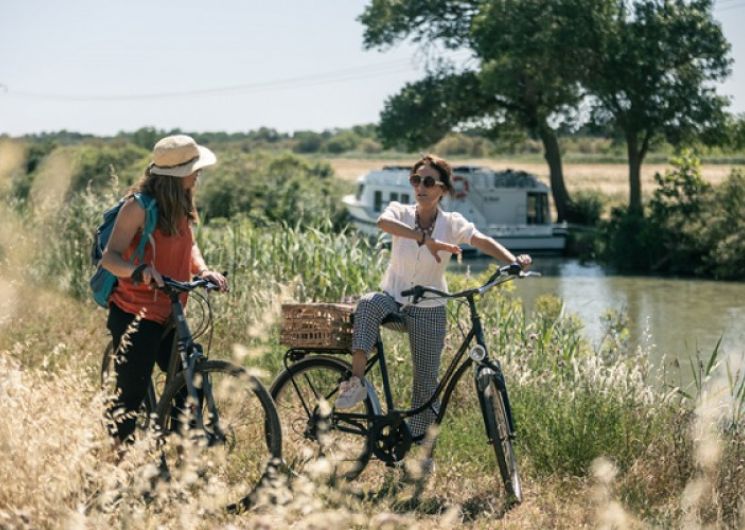 Balade à vélo entre mer et canal du midi