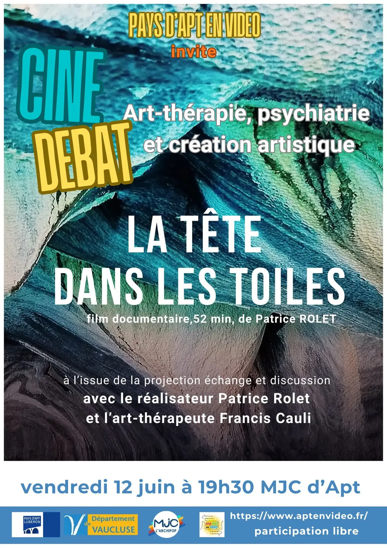 Ciné débat : la tête dans les toiles