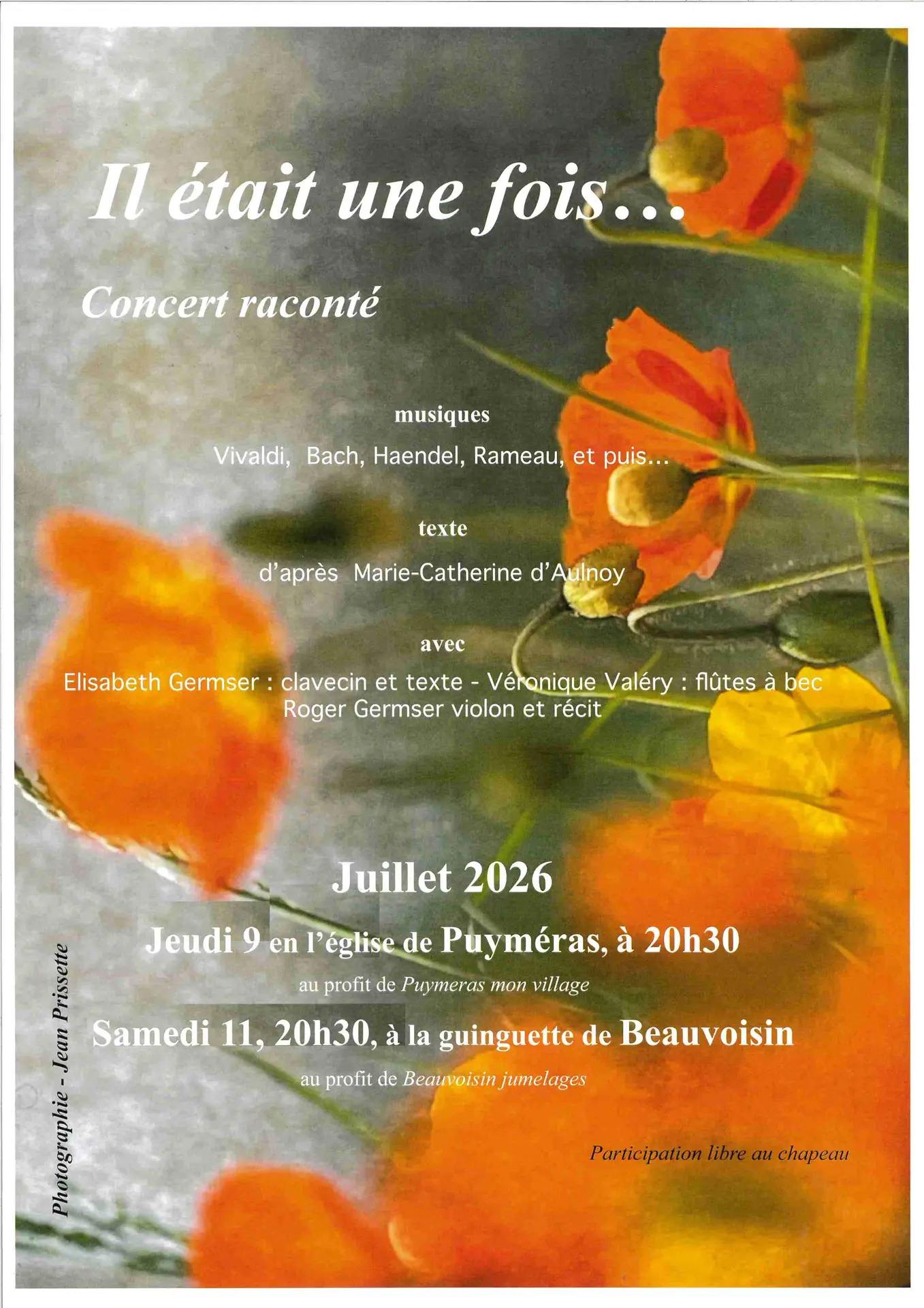 "Il était une fois…" - concert raconté