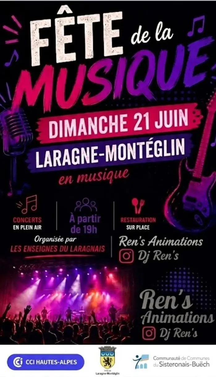 La Fête de la Musique à Laragne