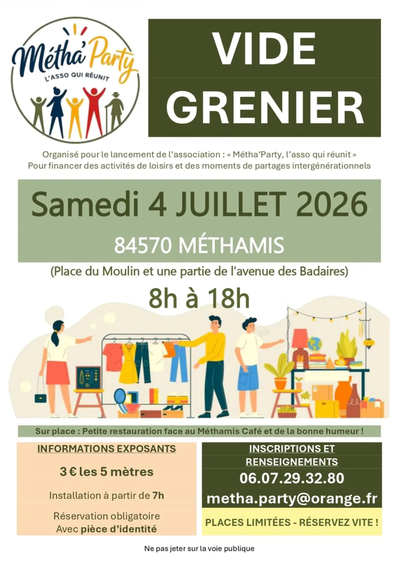 Vide-greniers à Méthamis