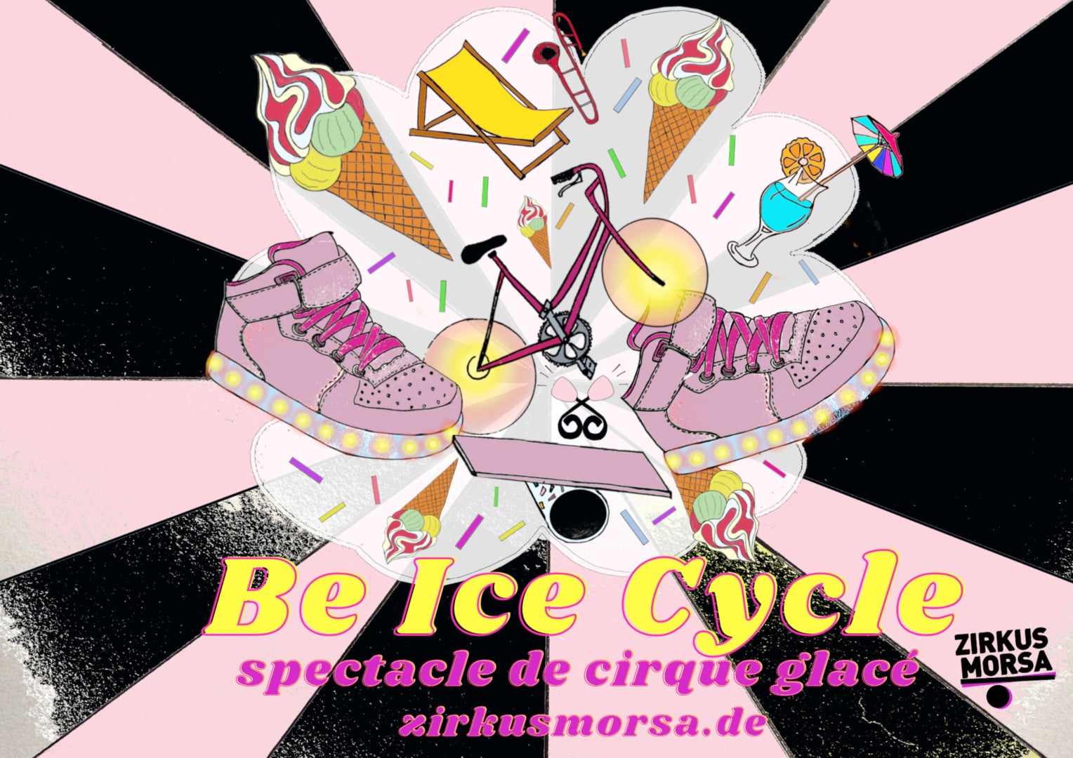 Place aux Mômes : Be Ice Cycle – Zirkus Morsa