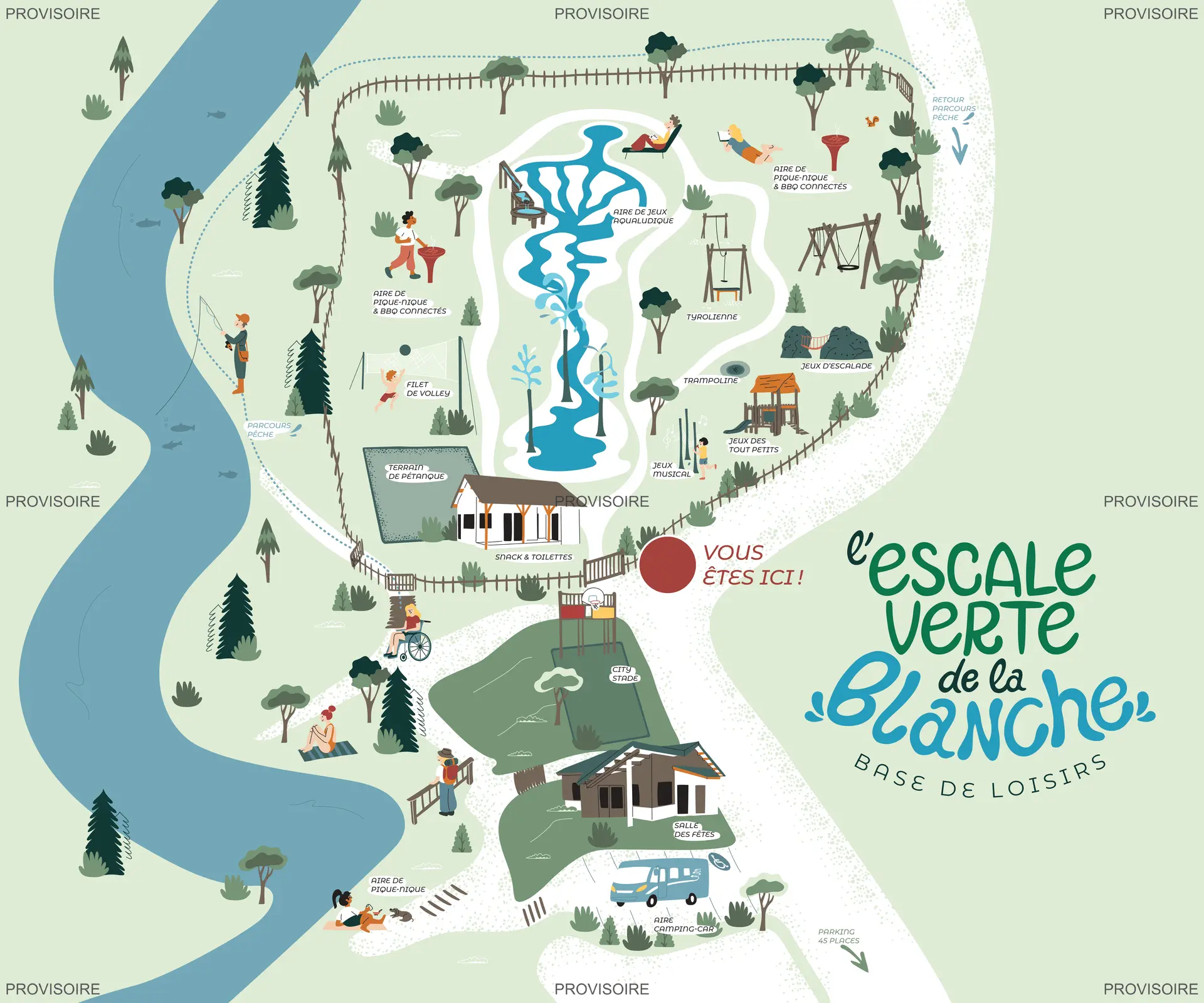 Inauguration de l’escale verte de la Blanche