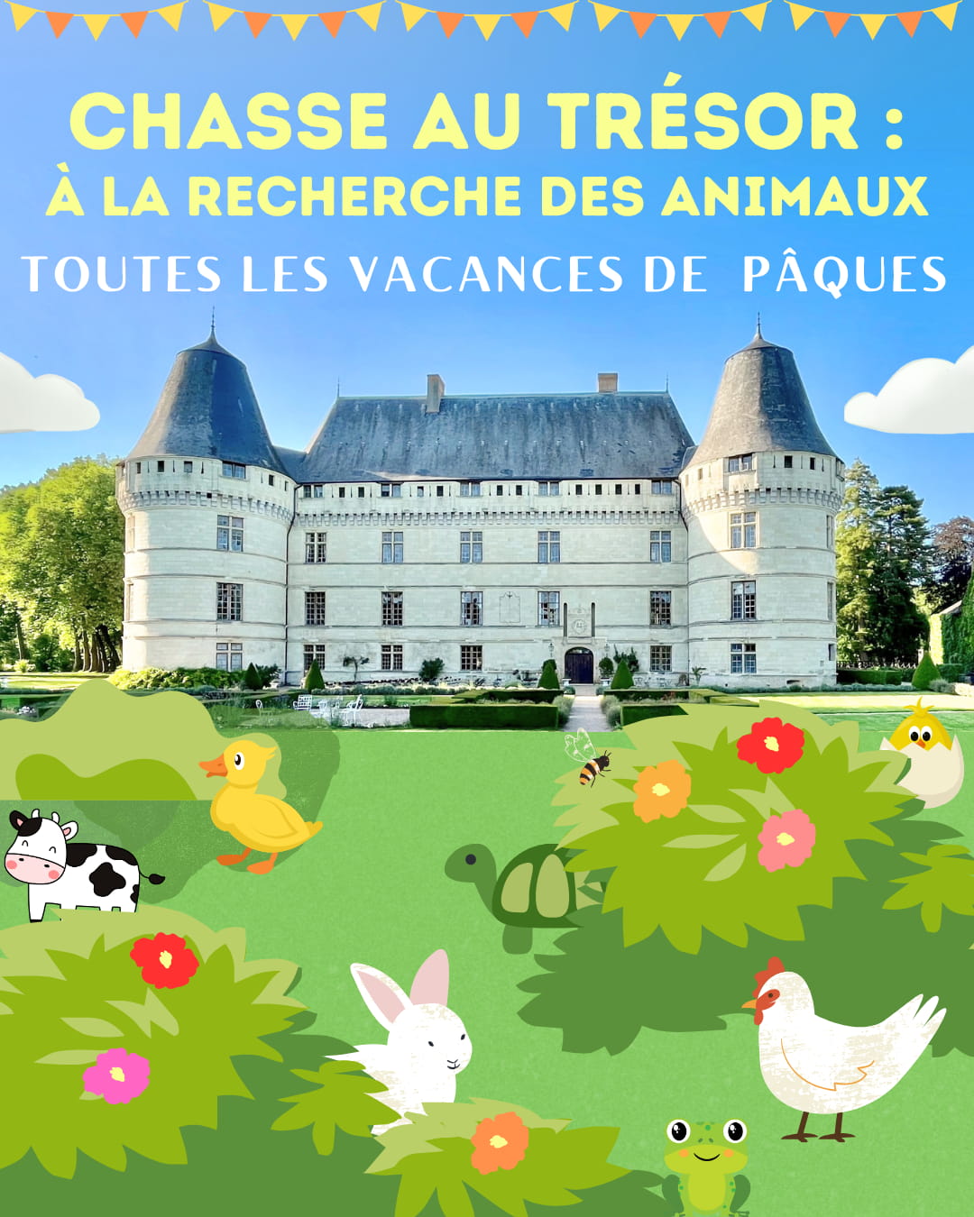 Chasse au trésor: à la recherche des animaux!