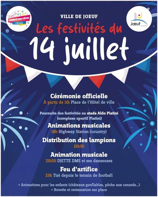 Les festivités du 14 juillet