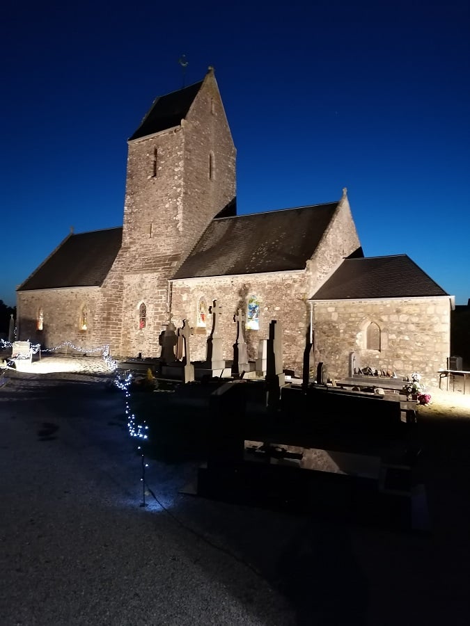 Eglise Saint Malo et Fontaine Saint-Clair