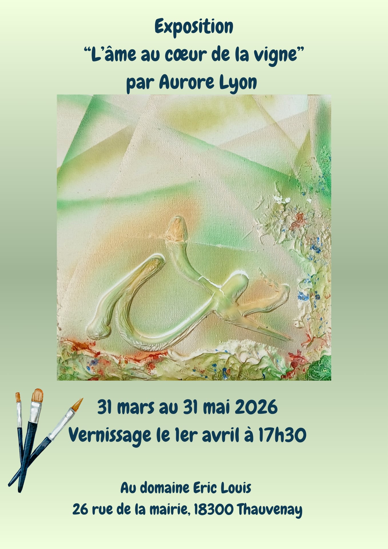 [EXPOSITION] L'âme au coeur de la vigne