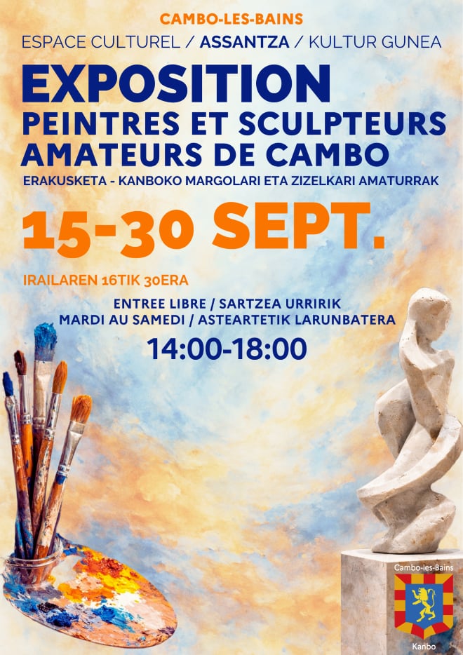 Exposition - Peintres et sculpteurs amateurs de Cambo