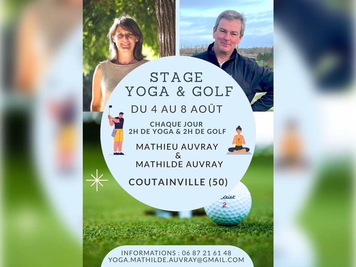 Stage golf et yoga