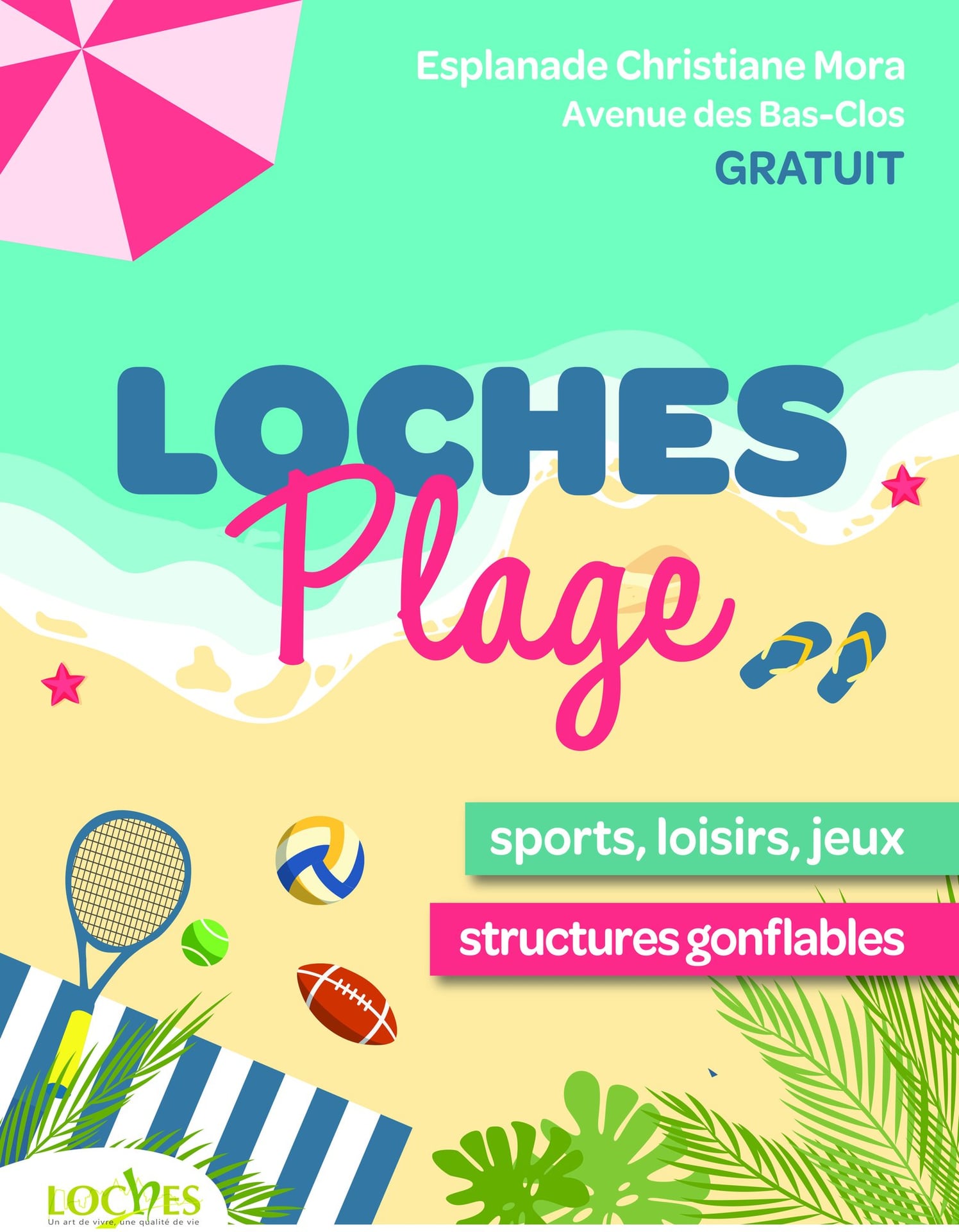 Loches plage