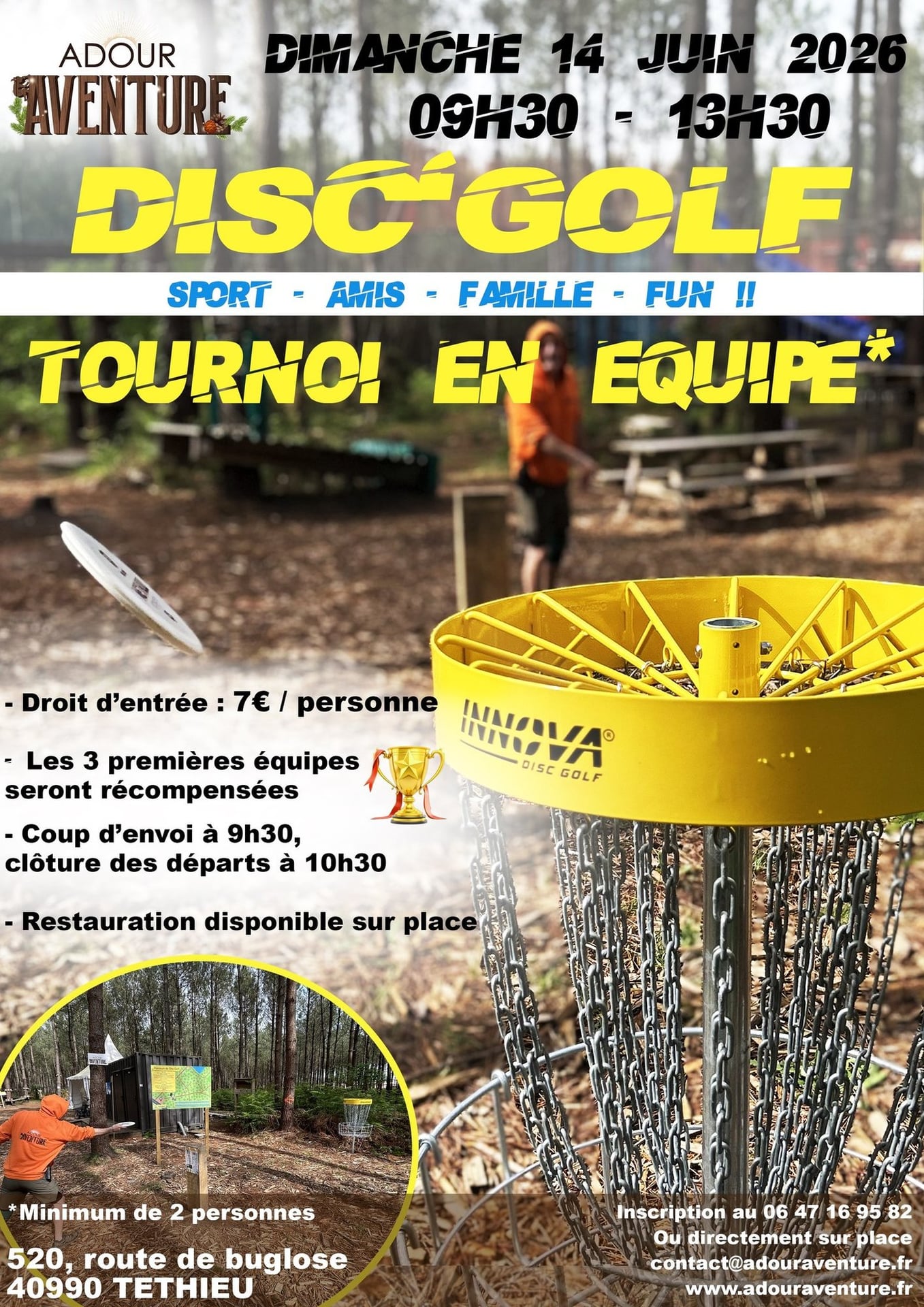 Tournoi de Disc golf