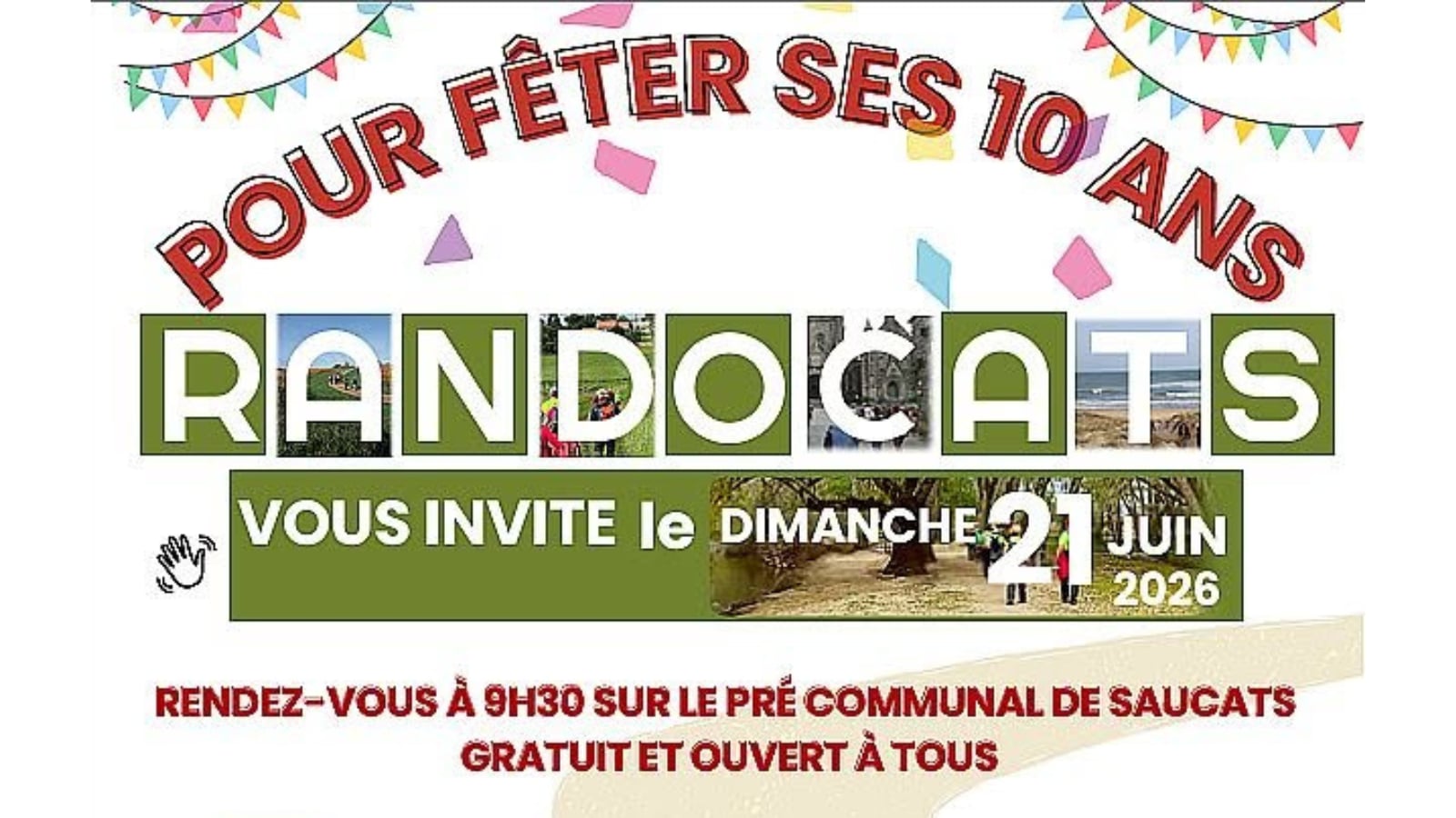 Les 10 ans du club Randocats