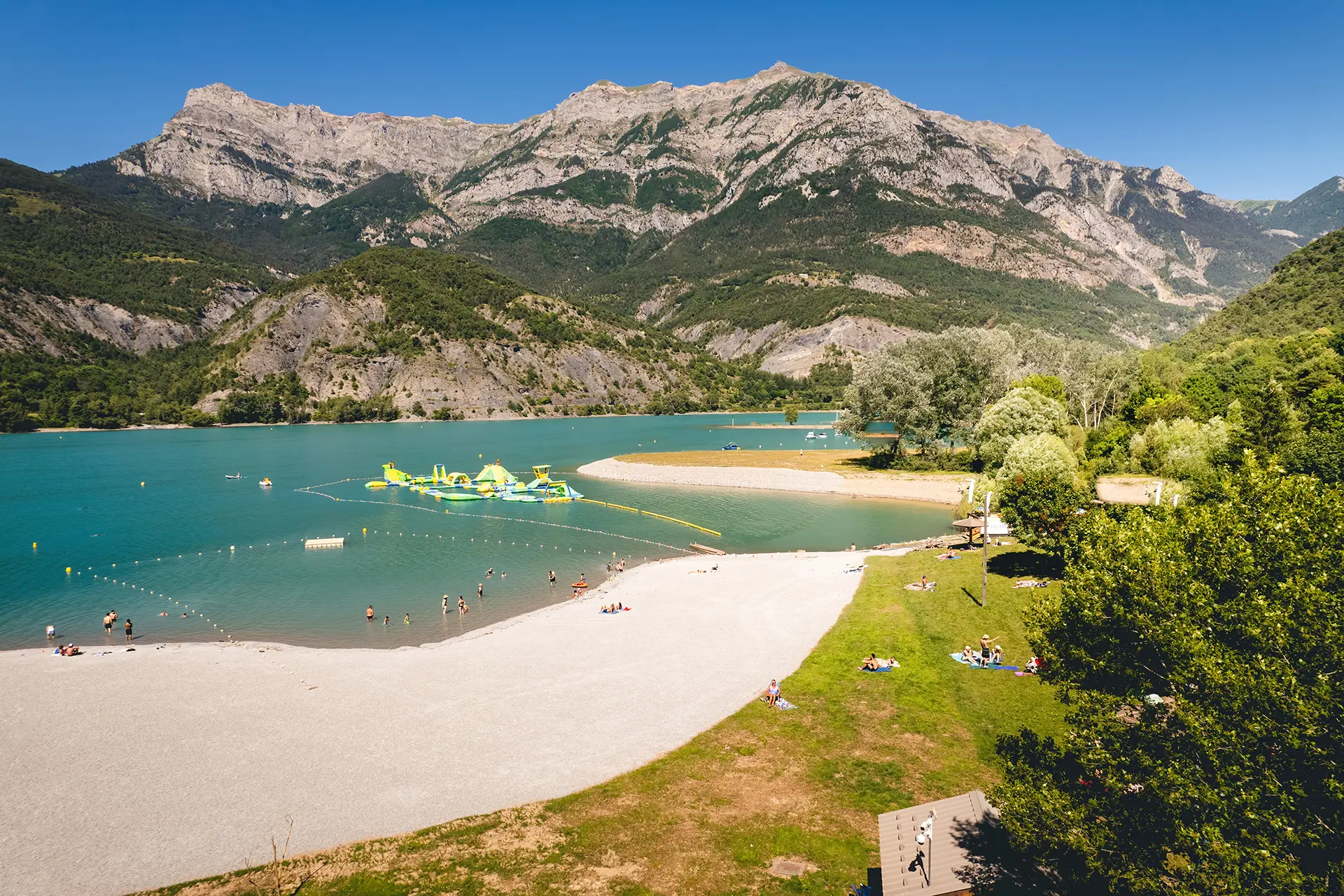 Les défis fous du lac