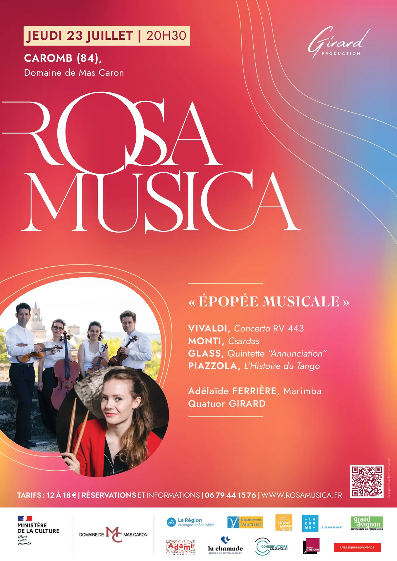 Rosa Musica : Épopée musicale